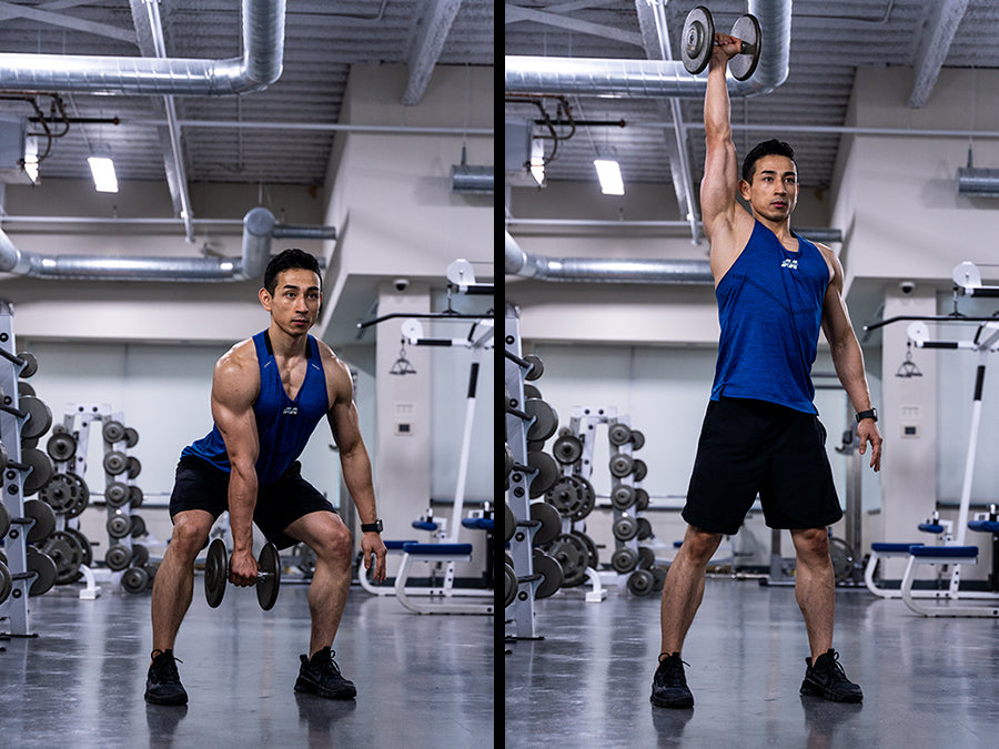 dumbbell snatch
