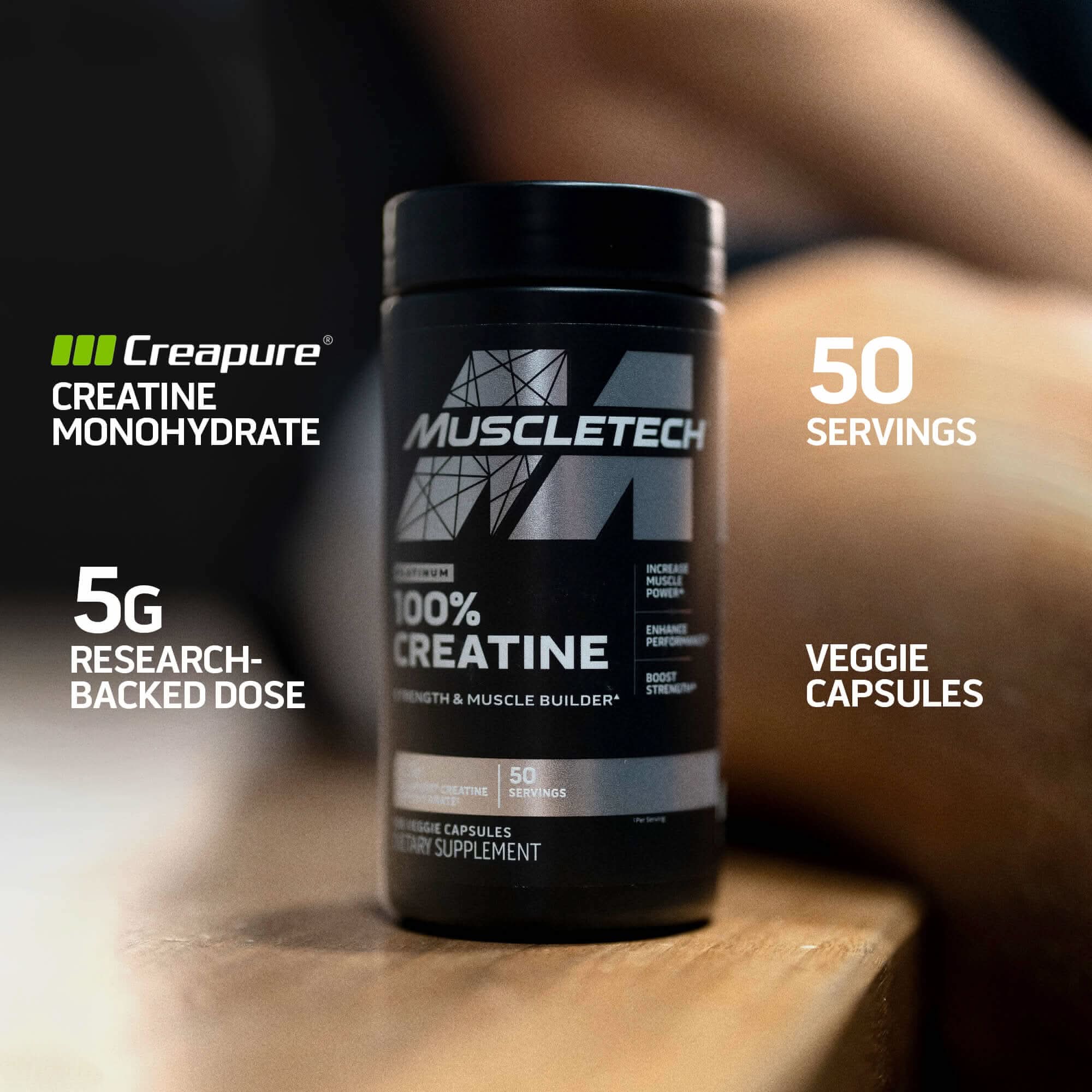 Platinum 100% Creatine Capsules