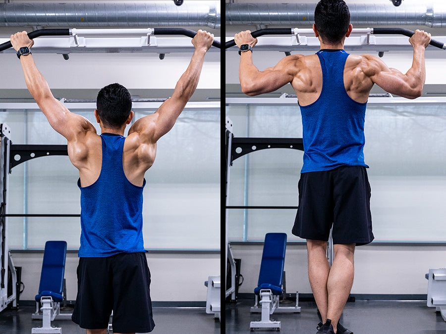 wide grip pull ups